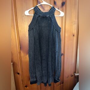 Free People Oversized Cutout Sweater